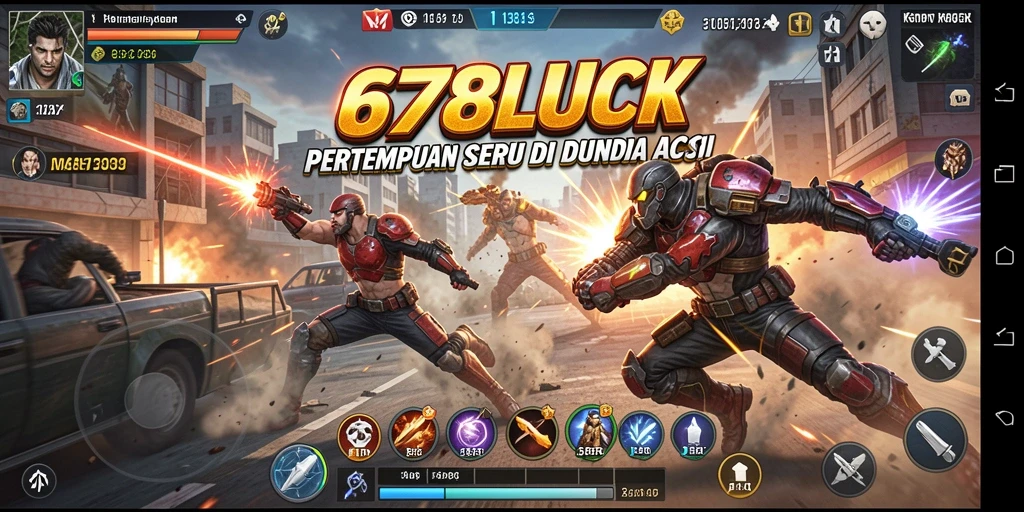Tampilan gameplay seru dari 678LUCK dengan aksi yang mendebarkan.