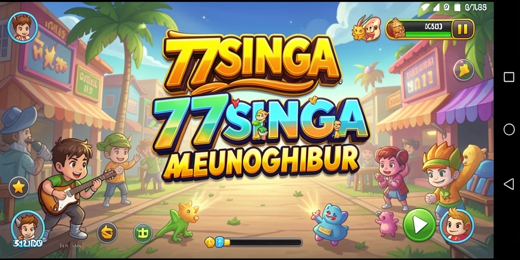 Tampilan gameplay 77SINGA yang seru dan penuh aksi.