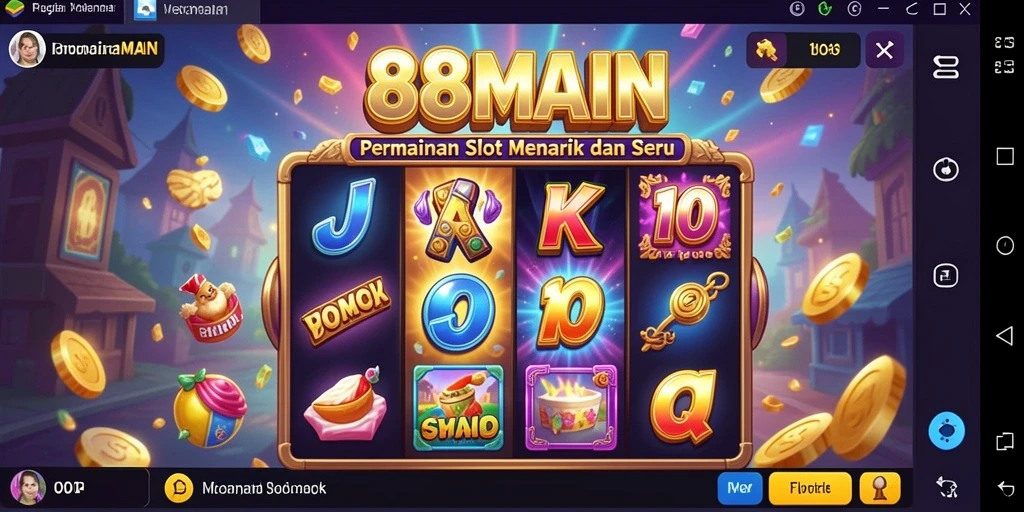 Tampilan gameplay yang seru dan menarik dari 88MAIN.