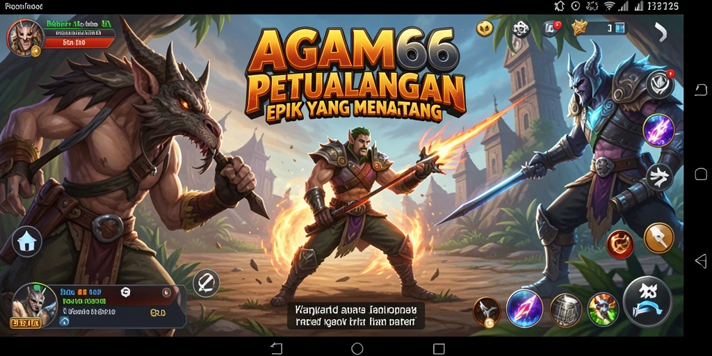 Screenshot gameplay AGAM66 menampilkan aksi petualangan yang mendebarkan.