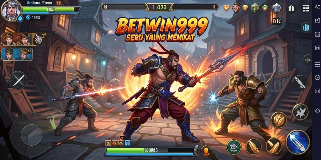 Tampilan gameplay Fighting yang mendebarkan di BETWIN999.