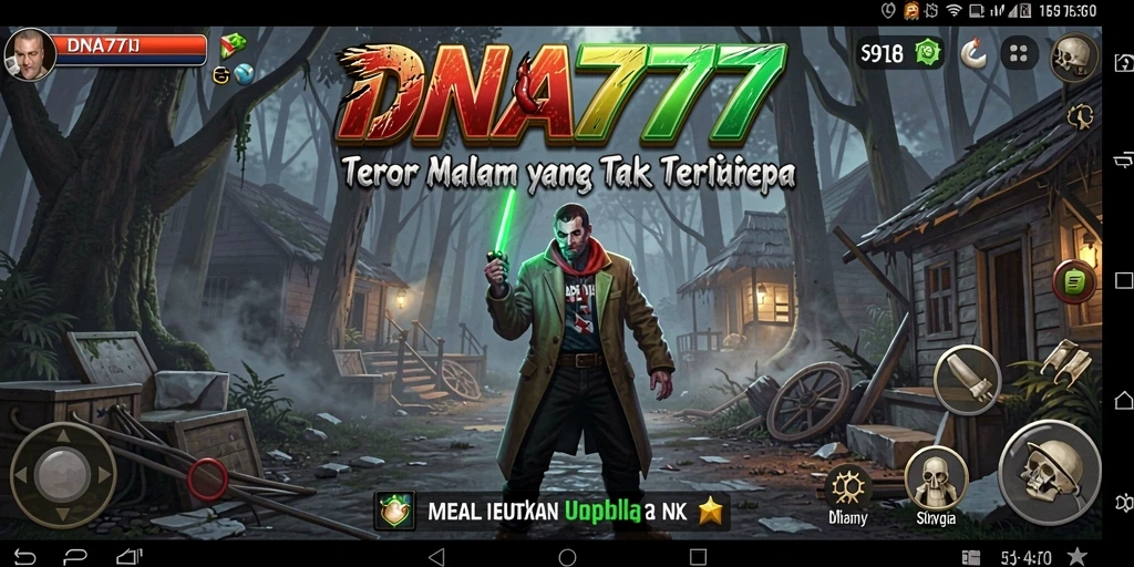 Gameplay menegangkan di DNA777 yang penuh dengan kengerian.