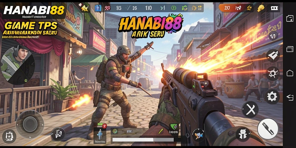 Gameplay mendebarkan dalam aksi TPS yang intens.
