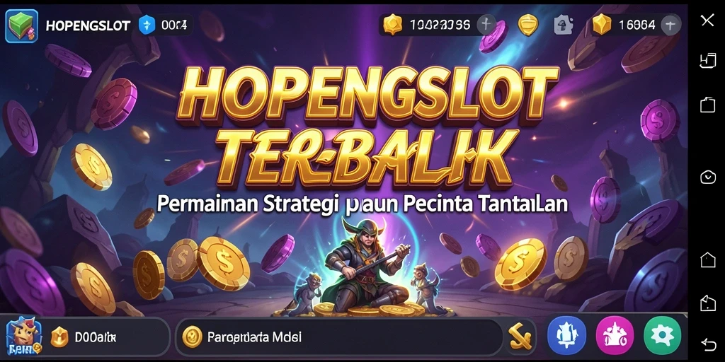 Tampilan gameplay HOPENGSLOT dengan strategi yang mendebarkan.