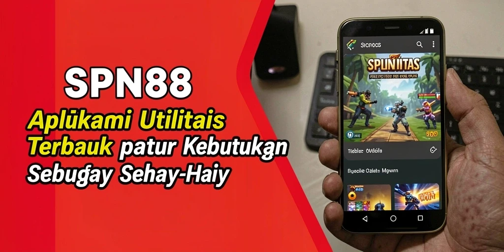 Tampilan antarmuka SPN88 yang sederhana dan fungsional untuk penggunaan sehari-hari.