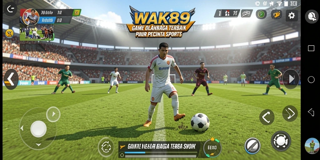 Tangkapan layar gameplay <strong>WAK89</strong> yang menunjukkan aksi seru di lapangan.