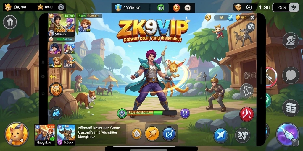 Tampilan menarik dari gameplay ZK9VIP yang mengasyikkan.